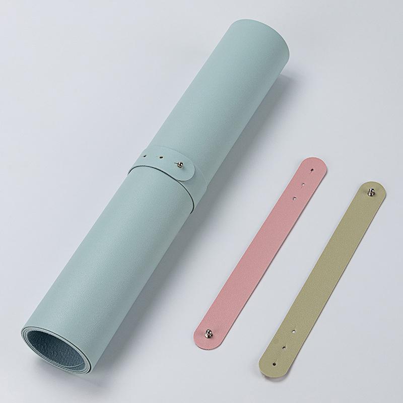 Skládací podložka na stůl pro nail art, PU kůže, podložka na studiový stůl, polštářek pod ruku pro nail art, vodotěsná podložka pod opěrku ruky, odolná proti poškrábání a špíně, snadné čištění