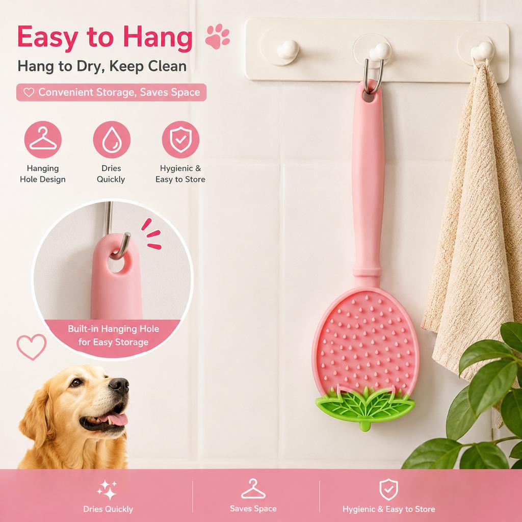 Lickable Spoons Cat Treats Slow Feeder Pet Fun Feeder with Handle Lick Sticks Toy,Food Safe Material, For Bonding Training Calming