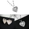 Gothic Heart Shape Necklace With Stainless Steel Pendant For Alternative Fashion Fans