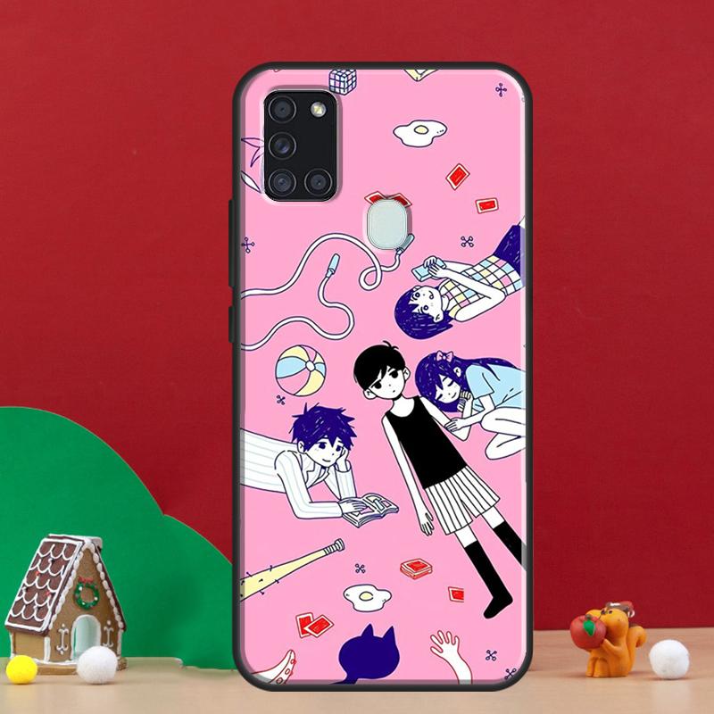 Omori Game Cover For Samsung Galaxy A54 A34 A14 A32 A12 A22 A52 A72 A13 A33 A53 A50 A52S A51 A71 Back Case