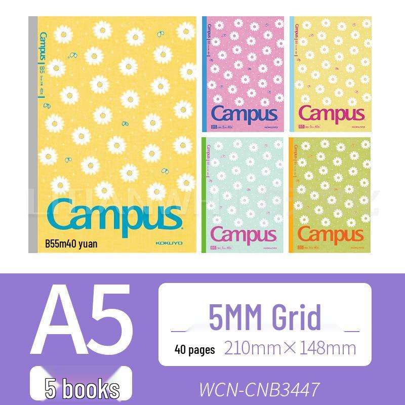 Kokuyo Limited Edition Wireless Binding Student Manuscript Notebook with Japanese Dowling Paper