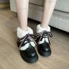 Women 2026 Autumn Winter New Platform Shoes Height Increasing Plush Warm White Snow Boots Versatile Ankle Boots Botas Mujer