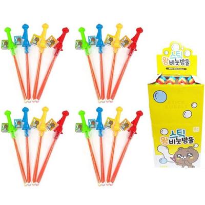 Fun Zone Stick King Soap Bubbles 100ml 4-piece Set Korean Childrens Toys