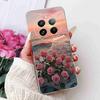 For Realme 12 Pro RMX3842 6.7" Summer Lotus Cute Cat Soft Silicone TPU Cover For Realme 12Pro+ 12Pro Plus RMX3840 Bumper Shell