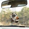 3 Types Fashionable Cat Car Decor, Perfect for Car Interior, Funny Home & Office Decoration, Suitable for Car Rearview Mirror & Home Decor