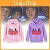 Premium Cotton Hooded Sweatshirt For Boys And Girls Stylish Cartoon Design For Kids Aged 3 To 8 Years