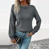 Women S Long Sleeve Multicolor Solid Casual Sweater For Autumn Winter