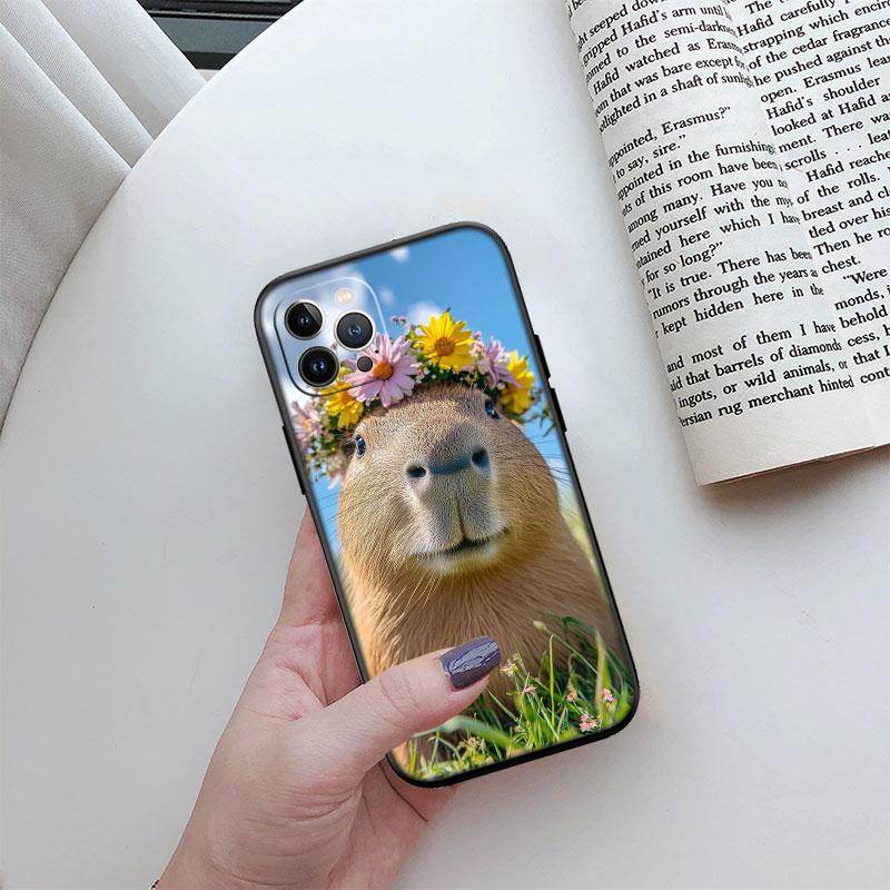 Cartoon  Capybara New High-End Cover Phone Case for Redmi Note 13 14 Pro+ Plus A3 13X 13C 14S 14C
