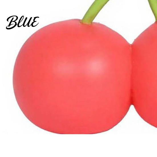 Anti-anxiety Toy 1/2Pcs Simulation Cherry Squeeze Stretchy Slow Rebound Soft Fidget Portable Simulated Fruit Sensory Stress Ball