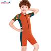 Kids 2.5mm Neoprene Wetsuit Short Sleeve Full Body Dive Swim Suit Swimming Snorkeling Water Sports