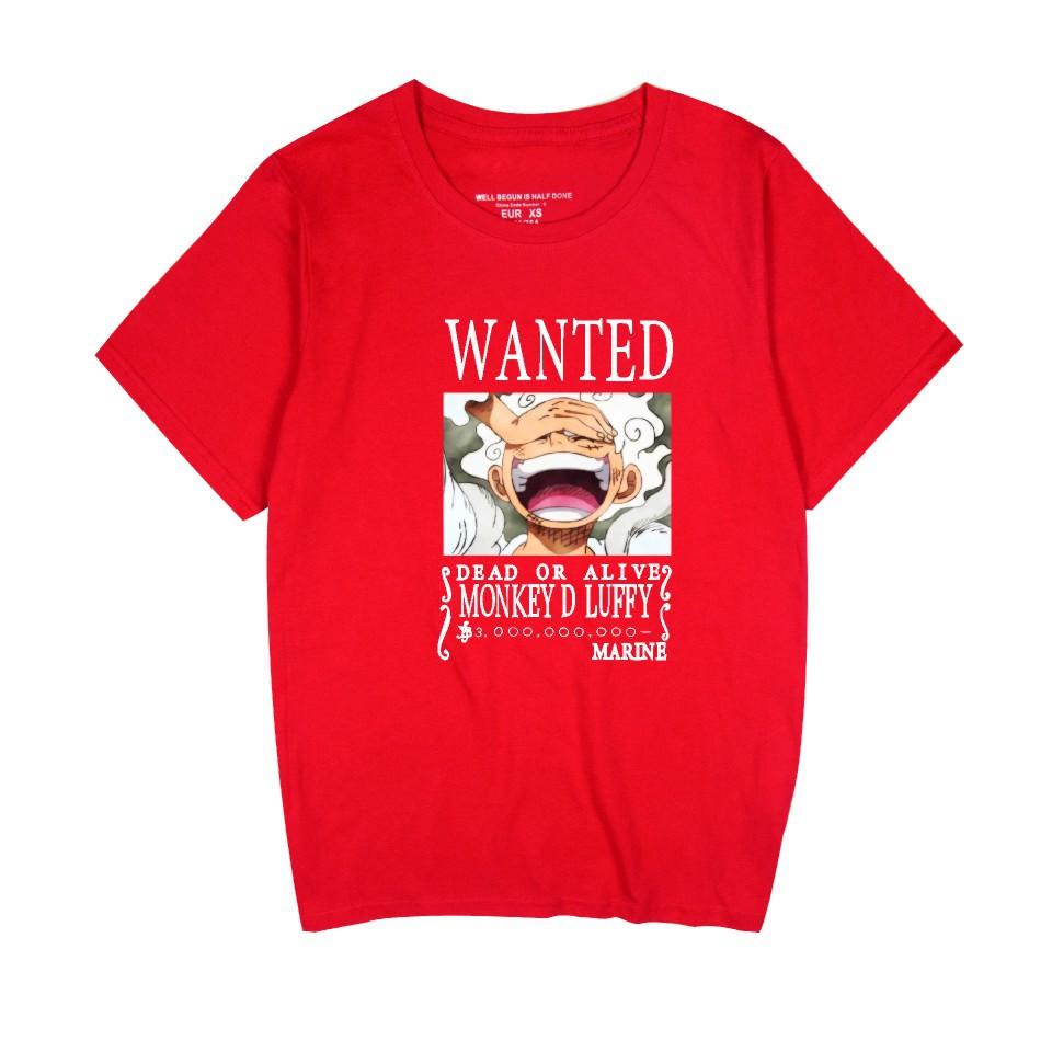 ONE PIECE T-Shirt Cartoon Print Graphic Summer Clothing Oversized Short Sleeve Funny Casual Women Top