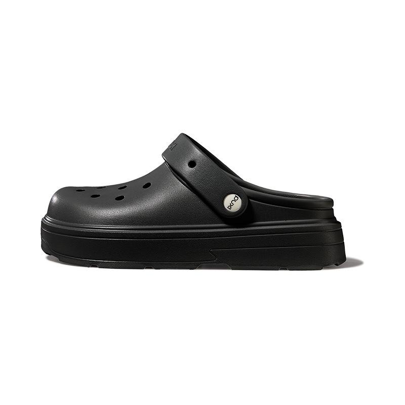 Women s Puxi Height-Increasing Non-Slip Perforated Boat Shoes - Breathable Thick-Sole Closed-Toe Outdoor Slippers 40-41