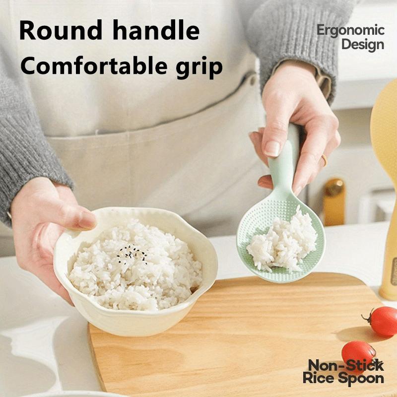 Upright Non-Stick Rice Spoon / High-Temperature Resistant Food-Grade Plastic / Safe Odorless Heat-Resistant Not Deformed