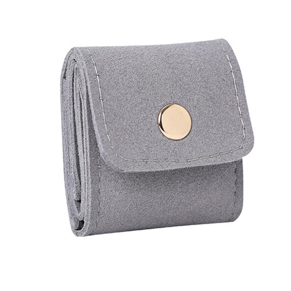 Compact Jewelry Storage Bag Multiple Divider Designs Protective Soft Lining for Earrings Necklaces Accessories