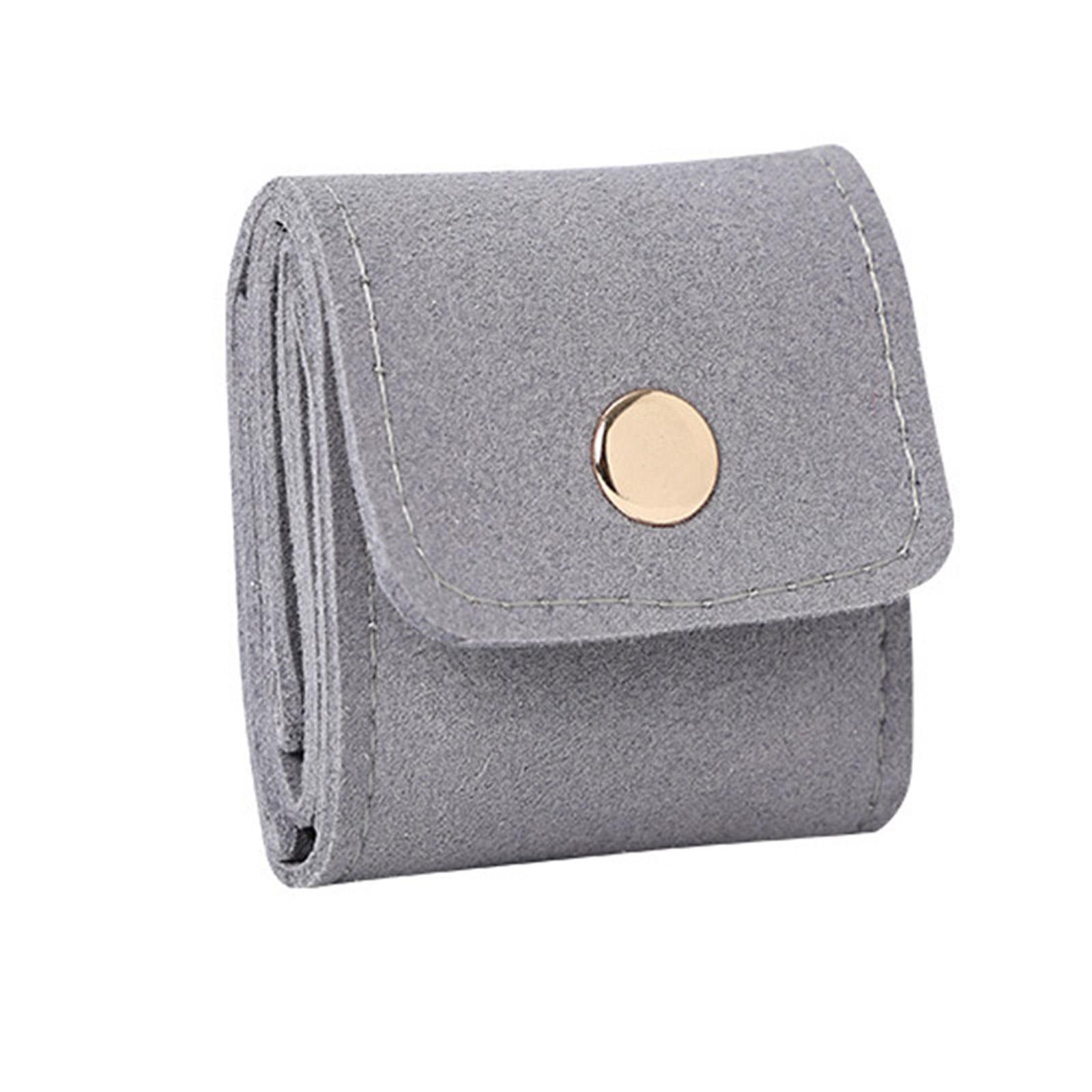 

Compact Jewelry Storage Bag Multiple Divider Designs Protective Soft Lining for Earrings Necklaces Accessories