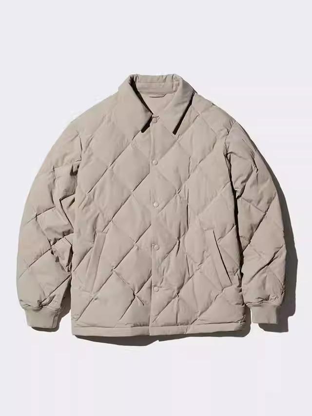 Herren Diamond-Steppjacke aus Baumwolle - Neuer Stil Herbst/Winter 2026