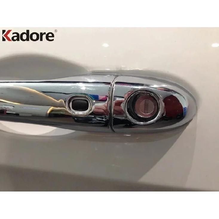 Door Handle Cover Trim For Jeep Cherokee 2014 2015 2016 Chrome Car Side Door Handles Catch Cap Garnish Overlay Frame Accessories