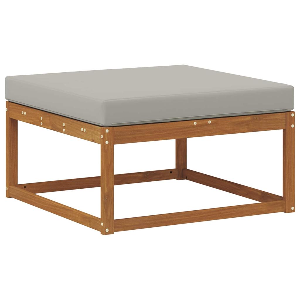Outdoor Footstool Natural