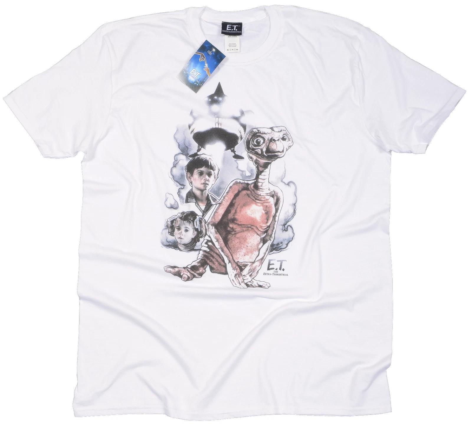 Official E. T. T Shirt The Extra Terrestrial Vintage Characters Group XL XXL NEW L