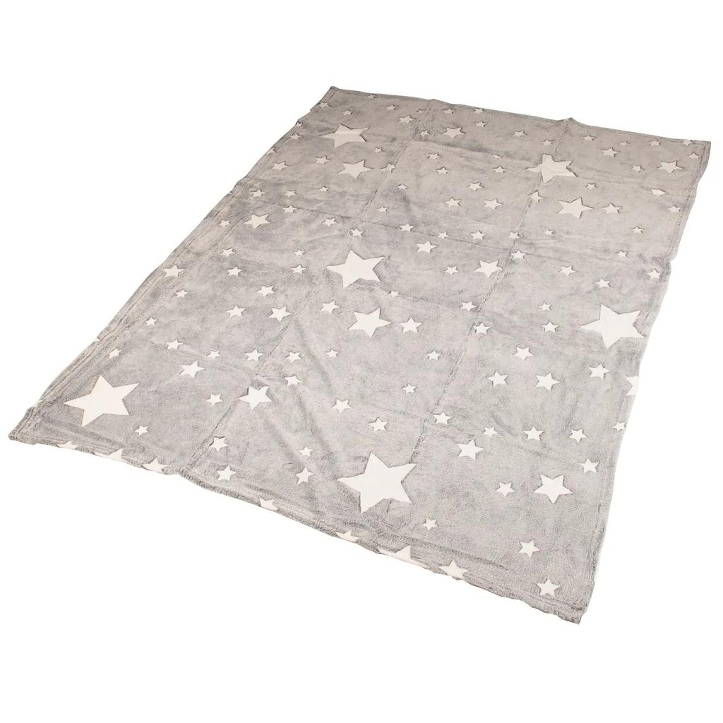 Pătură care strălucește în întuneric Supretto 120x150 cm (7962)