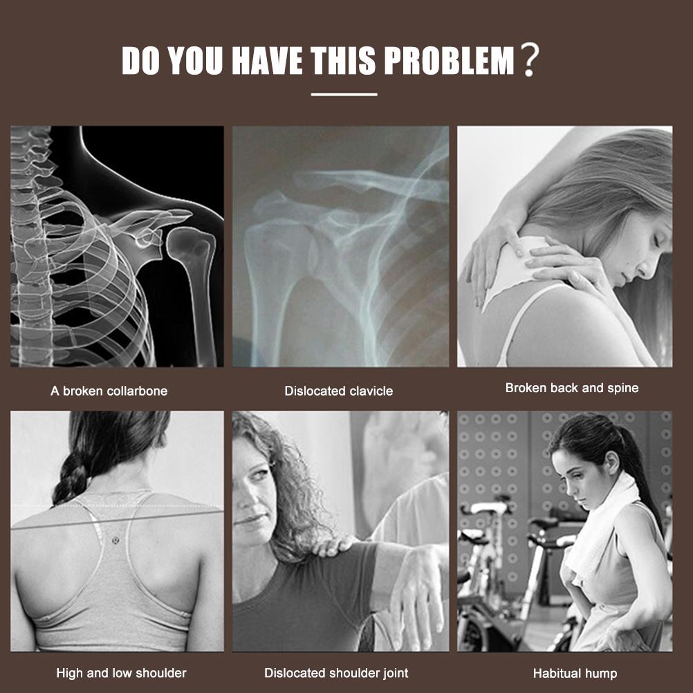 Adjustable Posture Corrector Braces Supports Back Straightener Back Shoulder Lumbar Posture