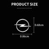 1/2/5/10pcs Car Styling Emblems Stickers Interior Decoration Decal For Opel Insignia Astra Antara Meriva Zafira H G Corsa QS7