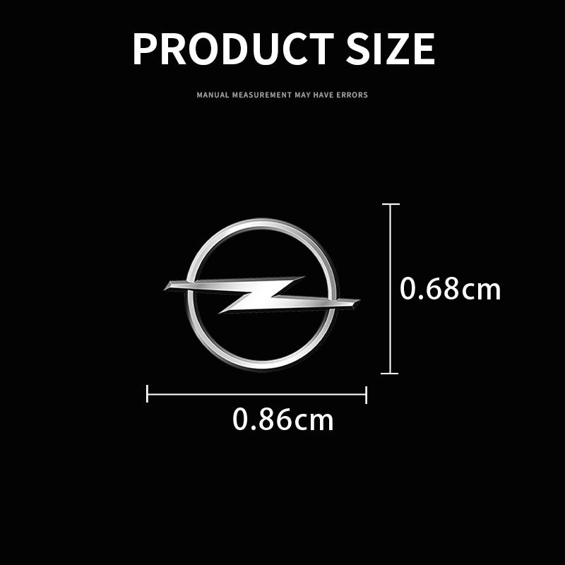 1/2/5/10pcs Car Styling Emblems Stickers Interior Decoration Decal For Opel Insignia Astra Antara Meriva Zafira H G Corsa QS7