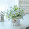 Artificial Flowers Desktop Ornament for Living Room and Dining Table Decoration