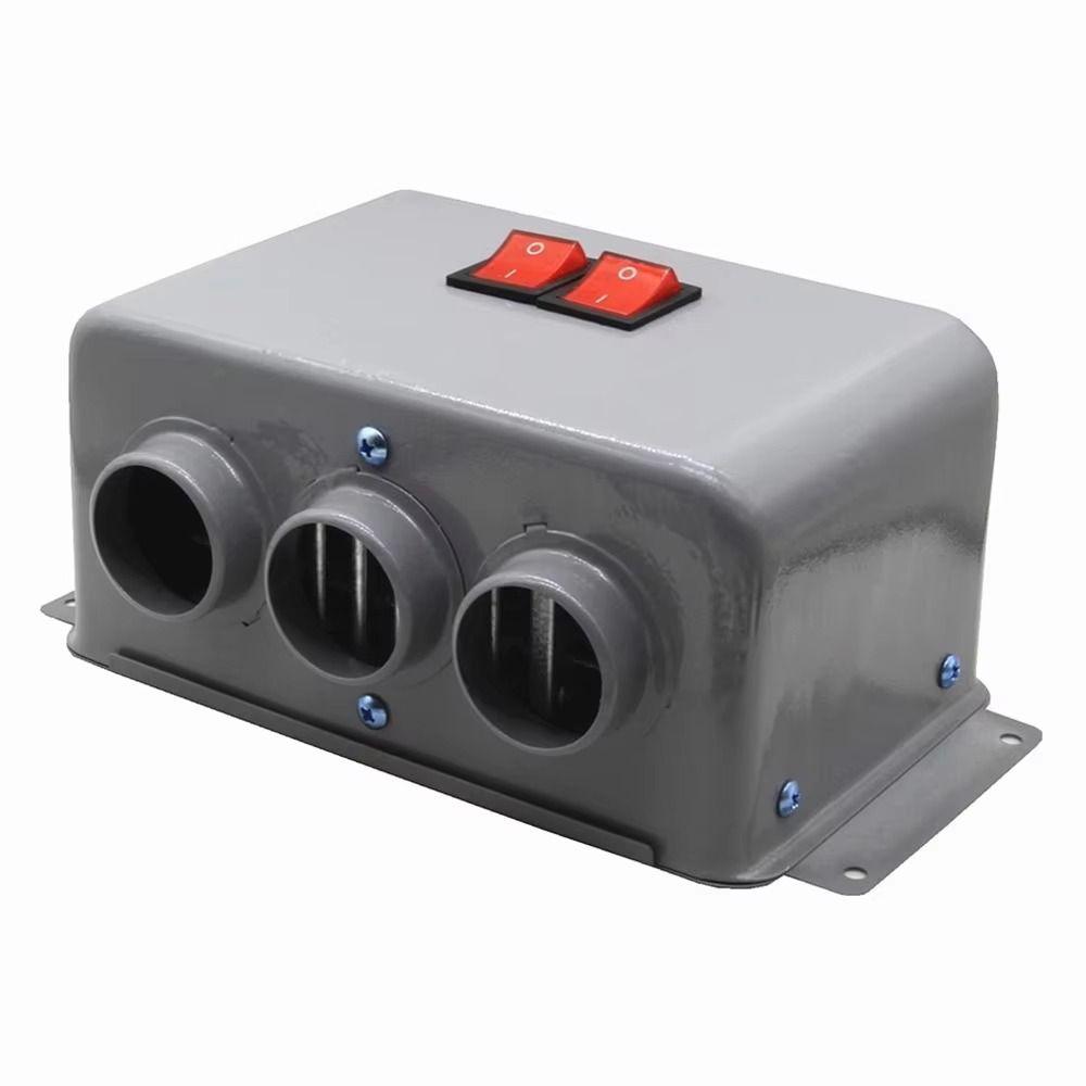 12V/24V Electric Heater Fan 3 Hole Portable Demister Defroster Car Heater  Car Glass Fog Defrosting