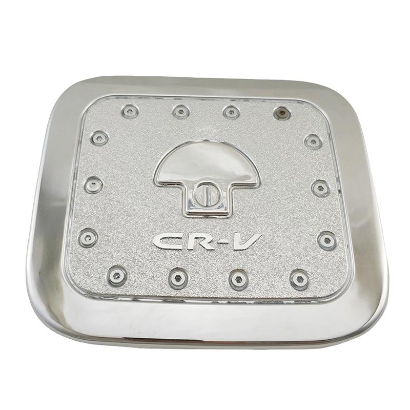 Car Stickers Cars Accessories  Gas Tank Cover  For Honda Cr-v CRV 2002 2003 2004 2005 2006 Hight-quality Car Exterior Chrome