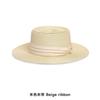 Summer seaside beach vacation wind photo big brim lace flower straw hat women's versatile simple sunshade sunscreen hat