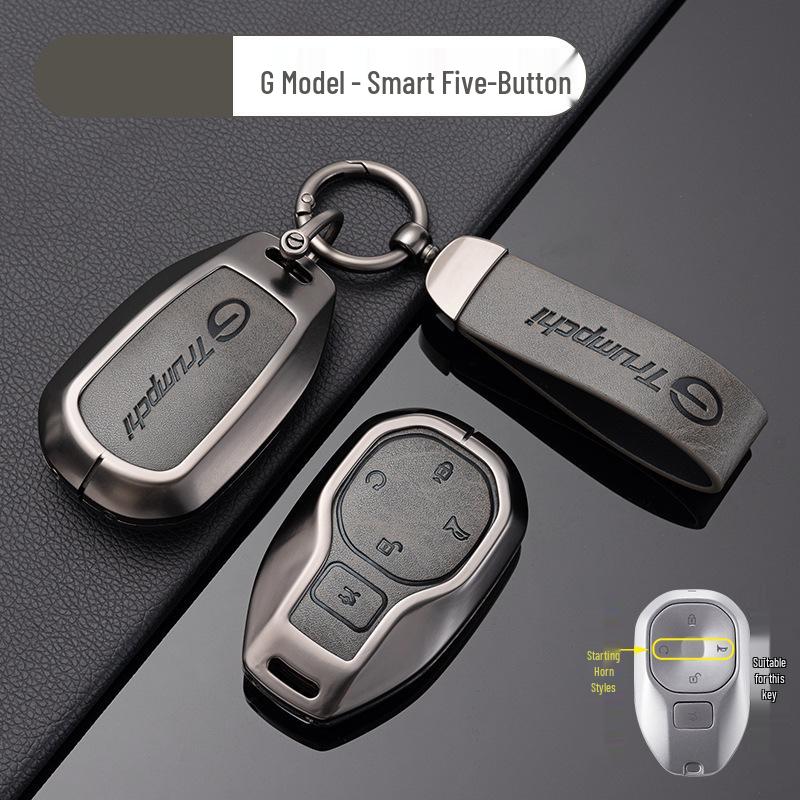Metall-Schlüsselanhänger Kompatibel mit Trumpchi GS4, GS3, GS5, GA6, GA3, GA4