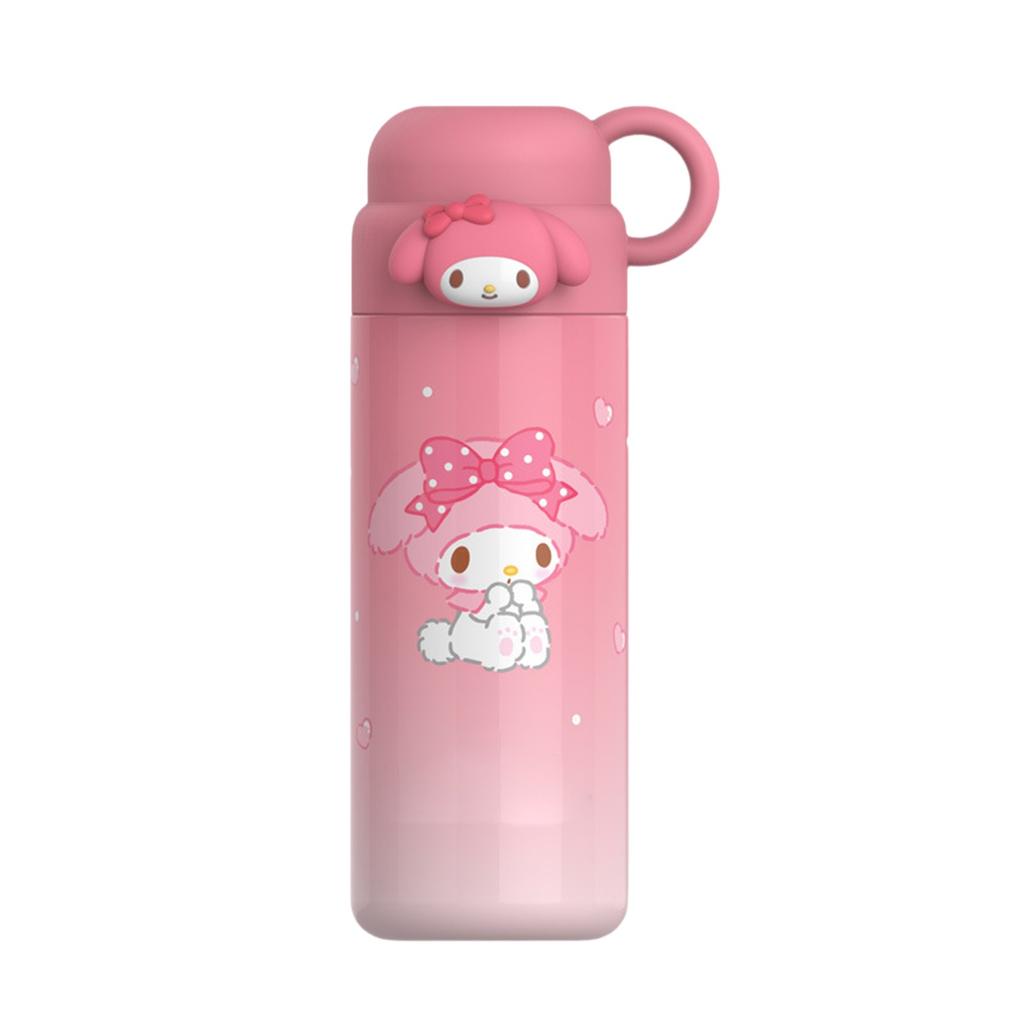 Thermos-Cup With Straw Water Bottle 316 Stainless Steel Thermos-Bottles Coffee Pitcher 460ML