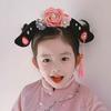 Girl Flower Tassel Hair Hoop Cosplay Princess Headwear Chinese Ancient Hairband
