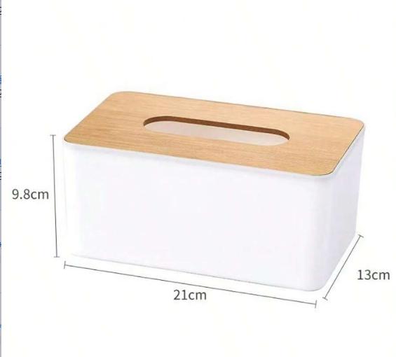 Japanische minimalistische Holzabdeckung Schreibtisch, Heim-Taschentuchbox, Aufbewahrung, Papierlade, Autogeschenk