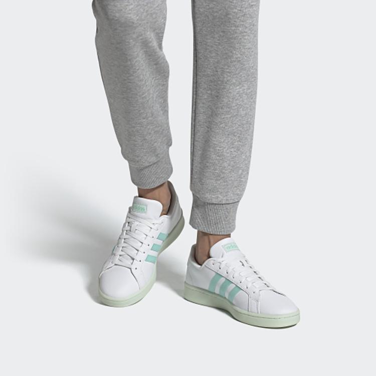 (WMNS) adidas Grand Court 'White Bahia Mint' Damen FW5901