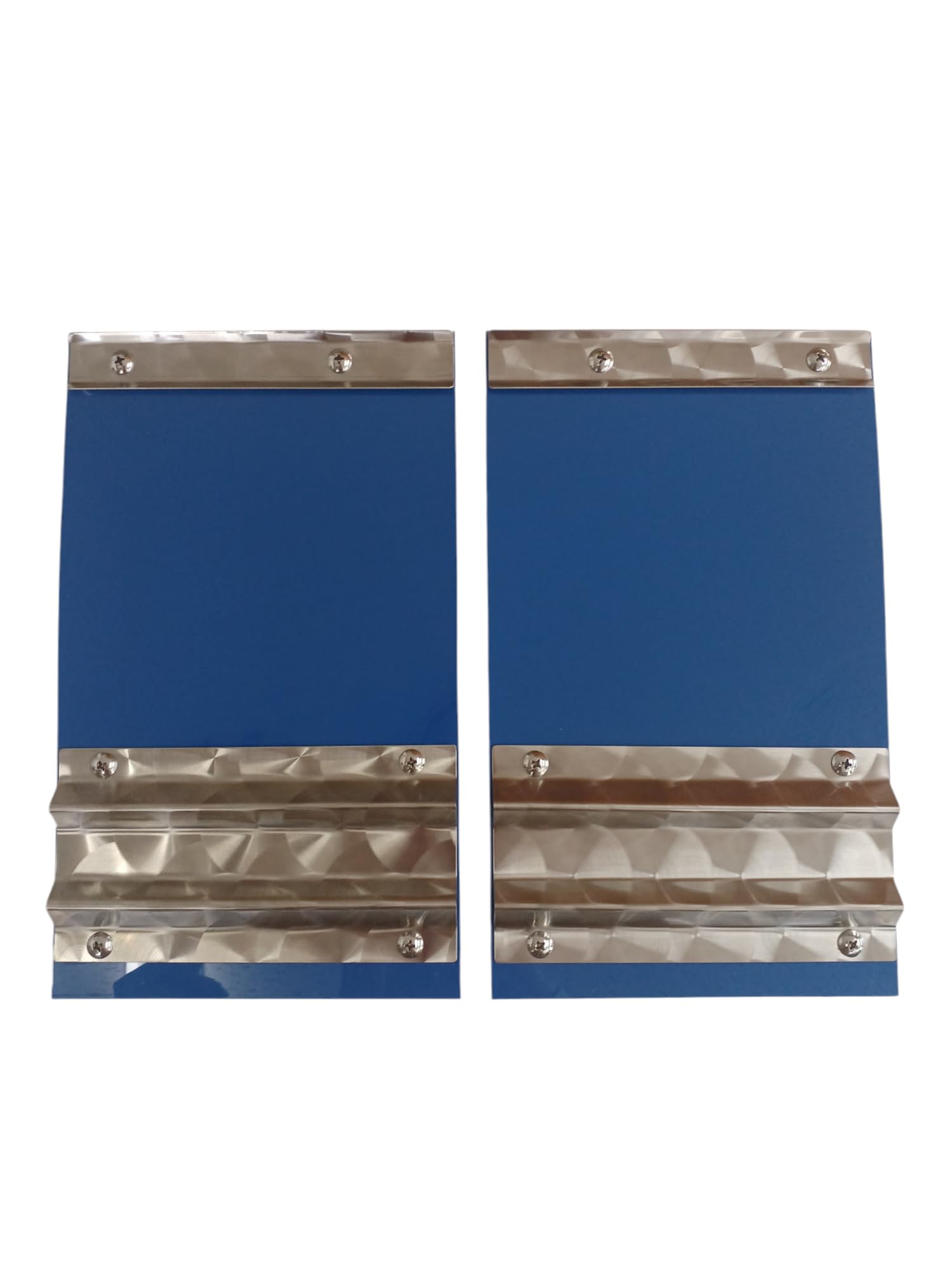 

Брызговики ЕВА для легких грузовиков, комплект из 2 штук, веса, двустворчатые, (синий) синий