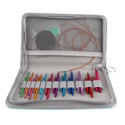 Circular Knitting Needle Set 3 To 8mm Interchangeable Assorted Colors Circular Needle Set with