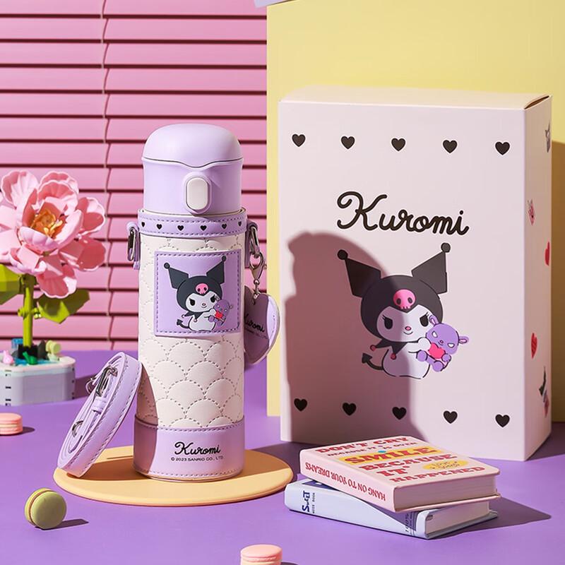 BEDDYBEAR Kuromi 480ml Insulated Straw Bottle