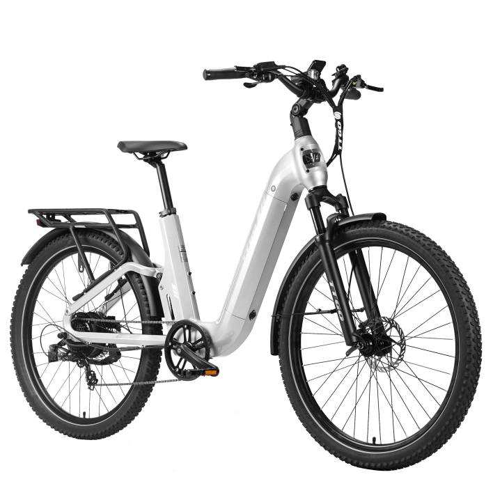 TTGO E-SUVO 27,5" Elektrische Fiets, 48V 15Ah Batterij, Shimano 7-Versnellingen, Hydraulische Schijfremmen
