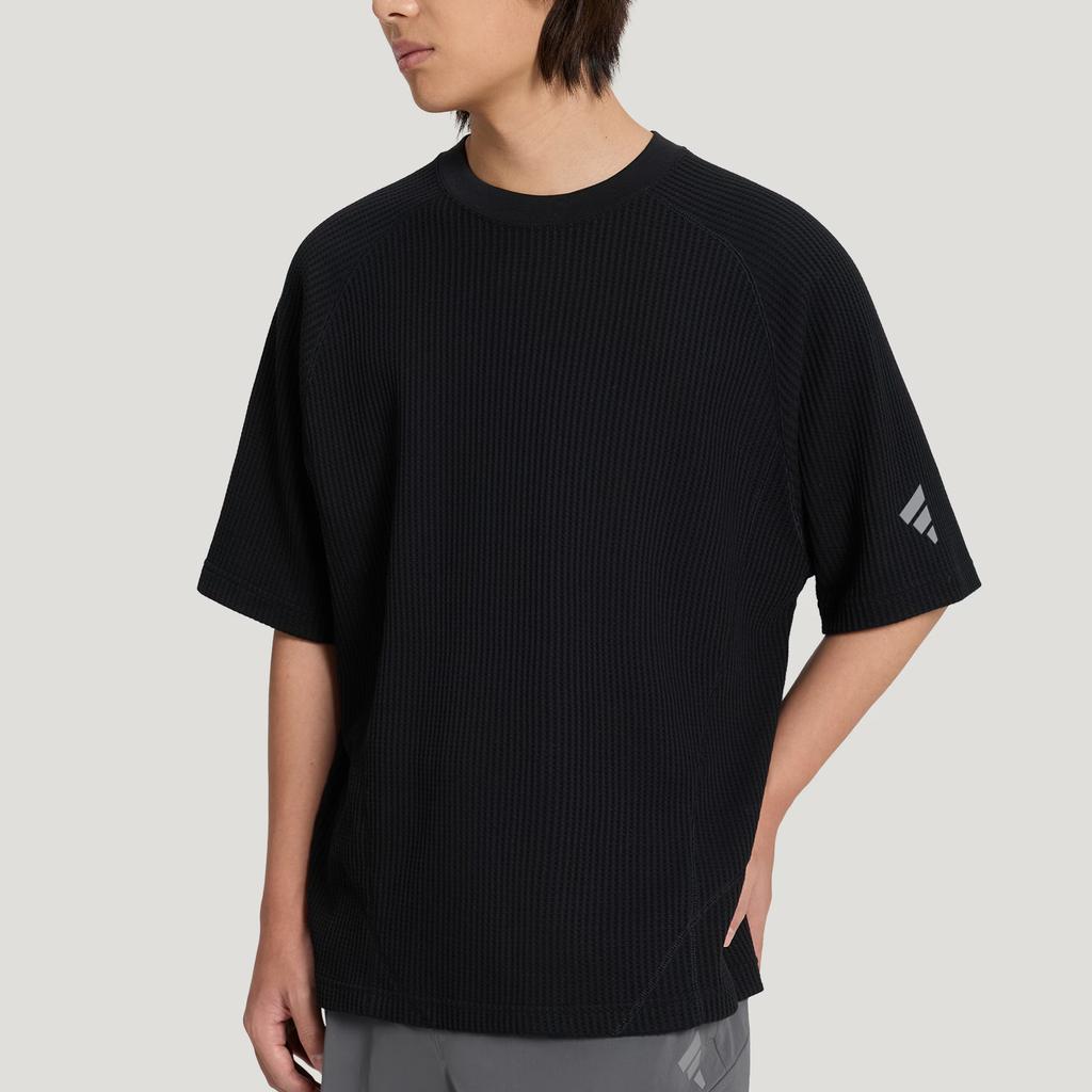 Adidas FOS T Shirts Men's Black Crew Neck Moderate KW0106