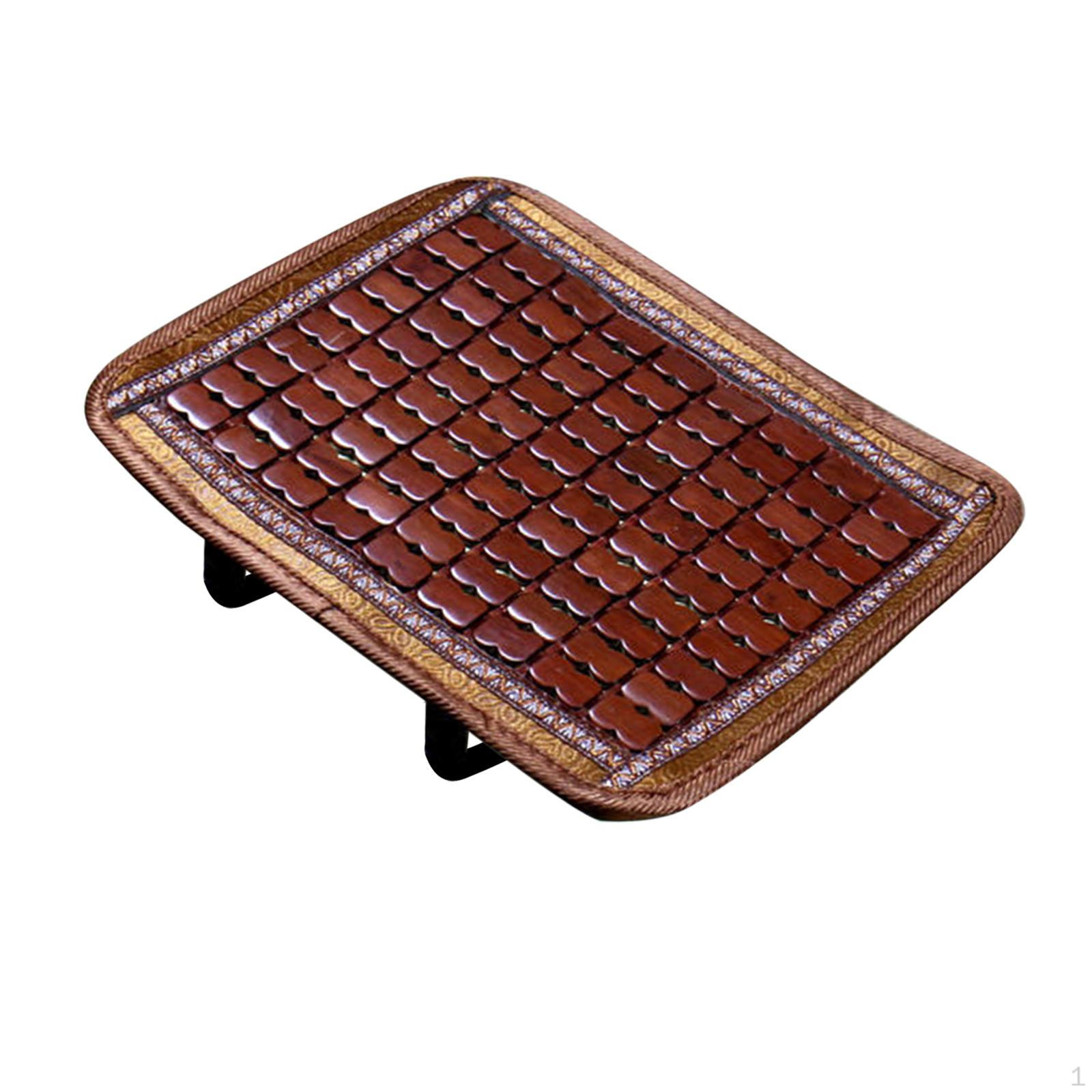 

Бамбуковая подушка для стула, Летняя накладка на сиденье, Нескользящий коврик для повышенного комфорта No sponge