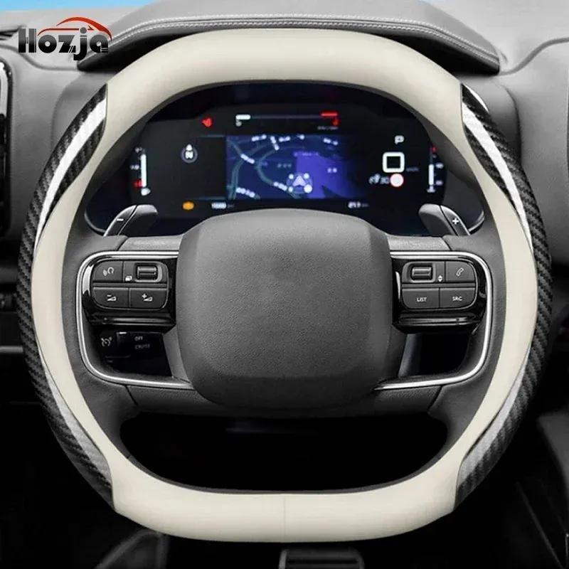 Leather Car Steering Wheel Cover for Opel Zafira Life 2025 Accessories