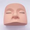 Simulated Lash Doll Head Silicone Practice Tools Soft Eyelash Mannequin Head  Lash Practice
