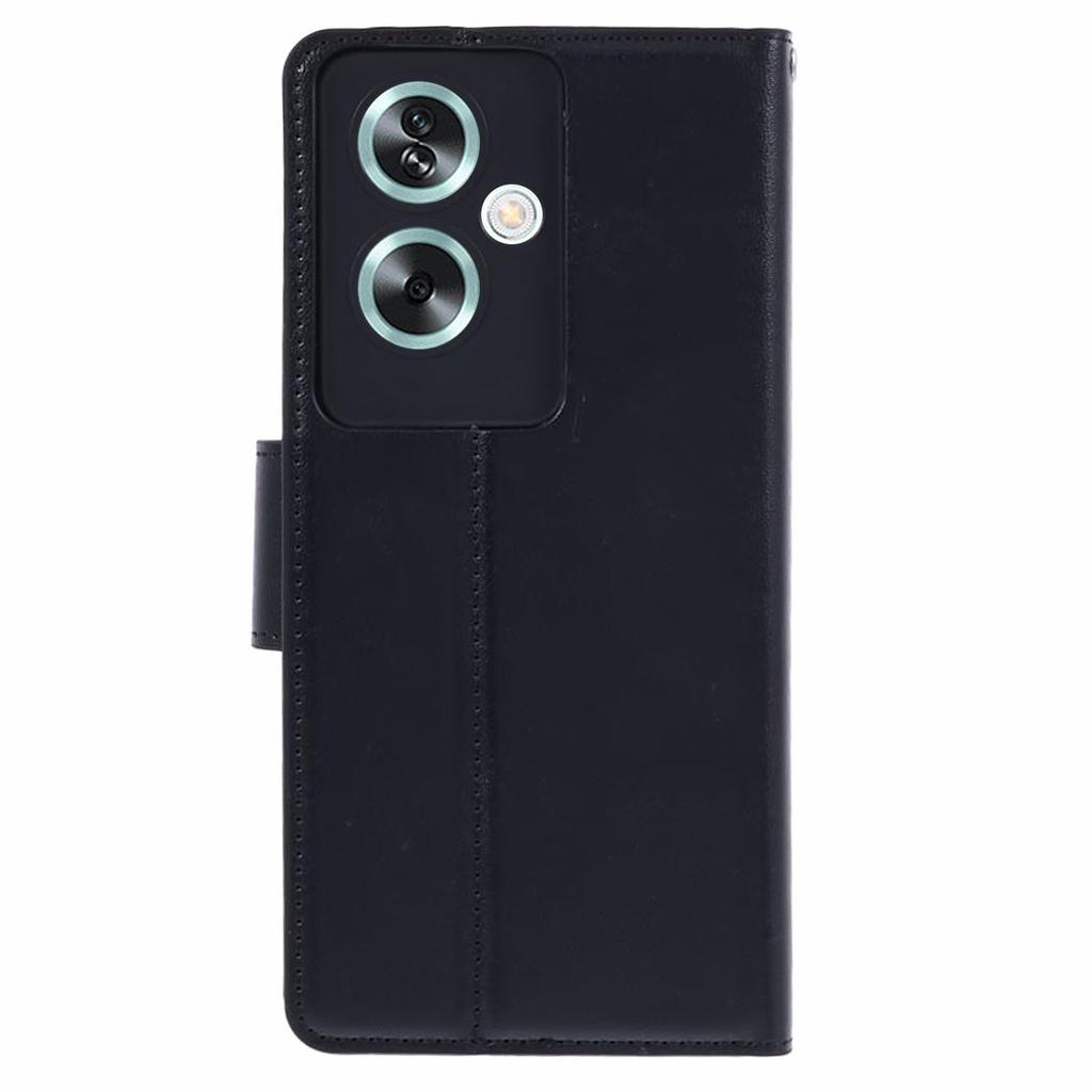 HANMAN Mill Series Phone Cover for Oppo A79 5G/A2 5G Case PU Leather Wallet Phone Stand Shell