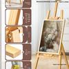 Children's Wooden Easel Art Set: Sketching & Painting Stand for Watercolors and Oils.