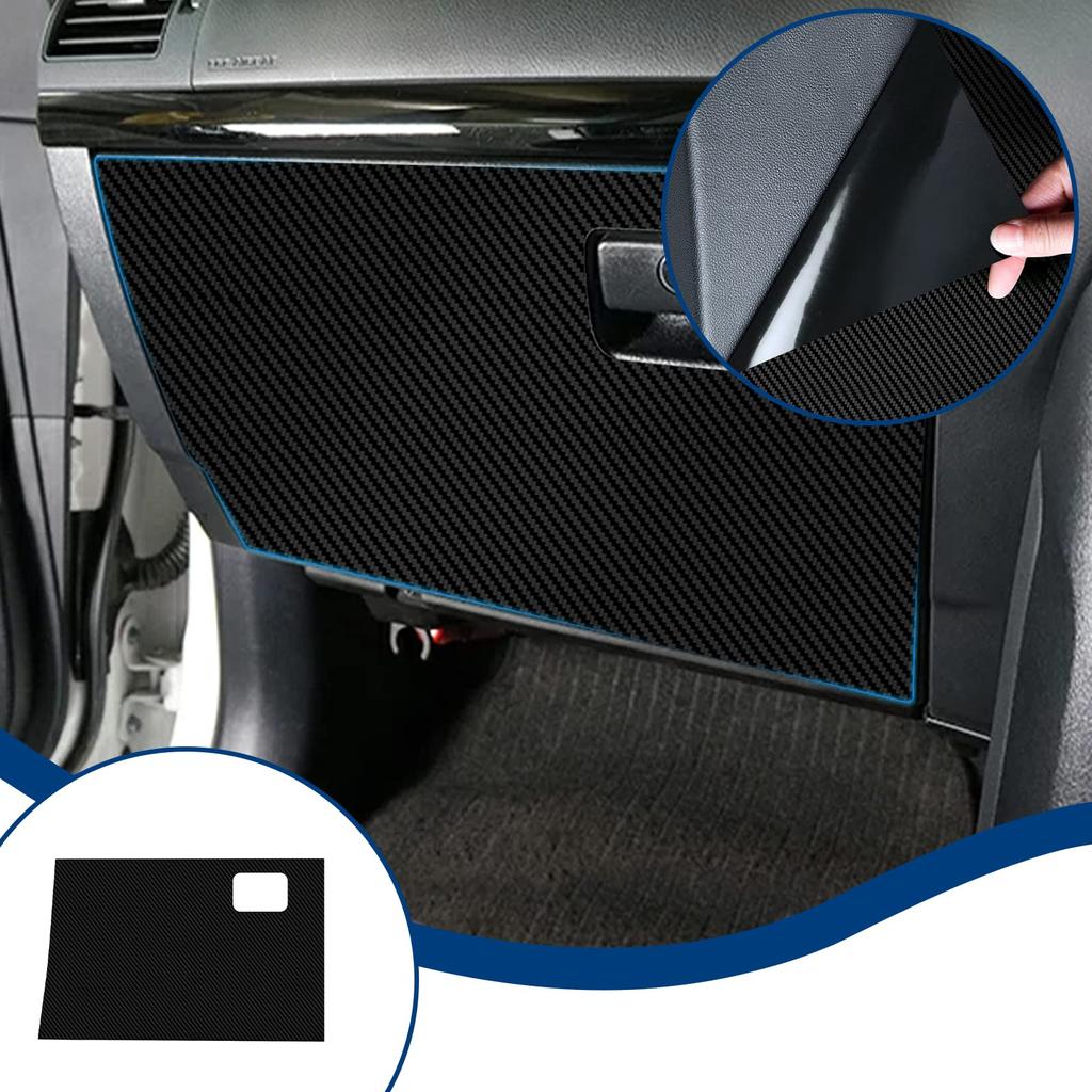 RUIAY Glove Box Guard for Toyota Prado 150 Glove Box Kick Glove Box Protective Sheet Car Custom and with Innovative Adhesive Designed Specifically for