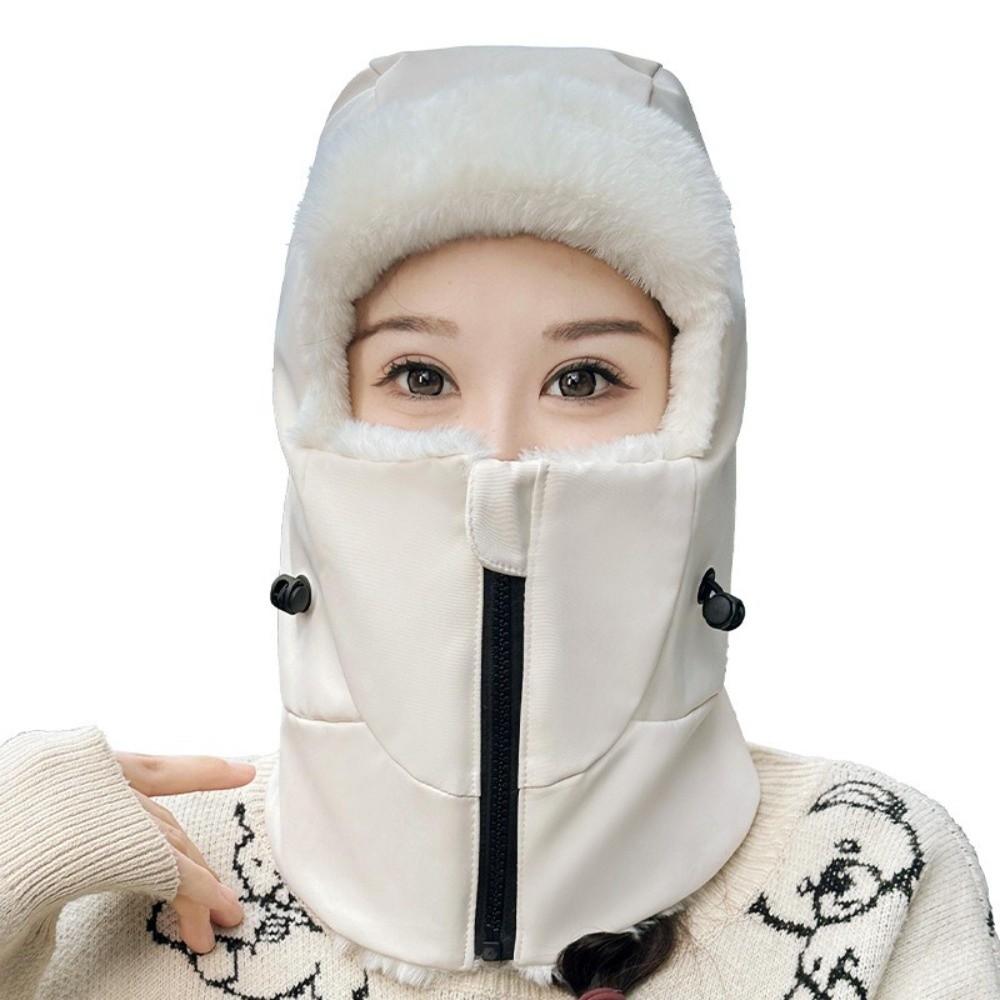 New Warm Scarf Mask Integrated Hat Coldproof Windproof Pullover Cap Breathable 3-In-1 Beanie Hat For Outdoor Cycling Skiing