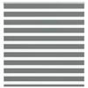 VidaXL Store Zèbre Gris Foncé Largeur Du Tissu 140,9 Cm Polyester, Store Enrouleur Zébré, Store Zébré Pour Fenêtre, Store 4014114