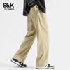 Baleno Men's S&K Straight-Leg Drawstring Cargo Pants